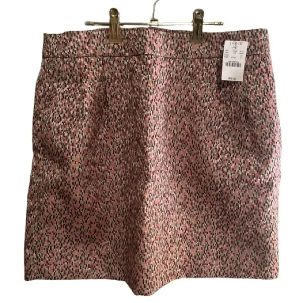 NWT J. Crew Multicolor Textured Pencil Skirt